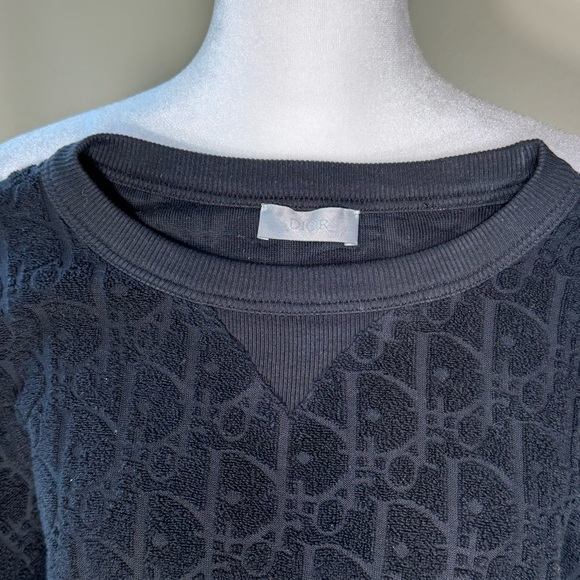 DIOR Oblique Relaxed Fit T-Shirt Black S - Picture 3 of 11